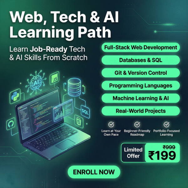 Tech, Web & AI Learning Bundle