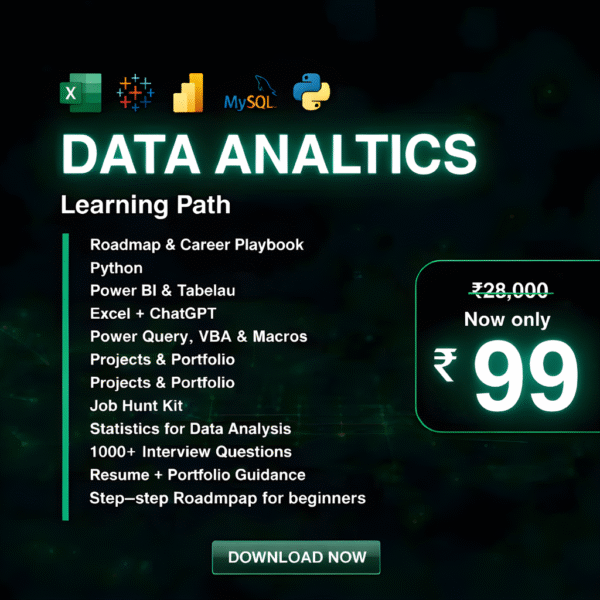 Data Analytics Course Bundle