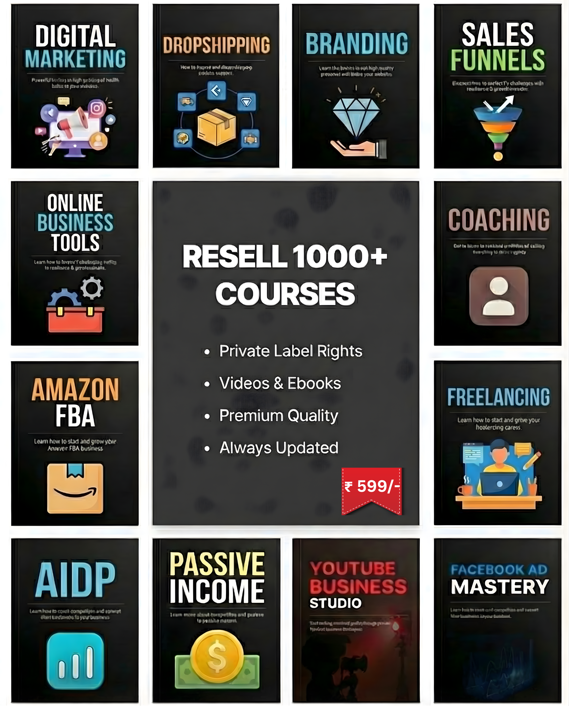 1000+ Resell courses – Techsage hub